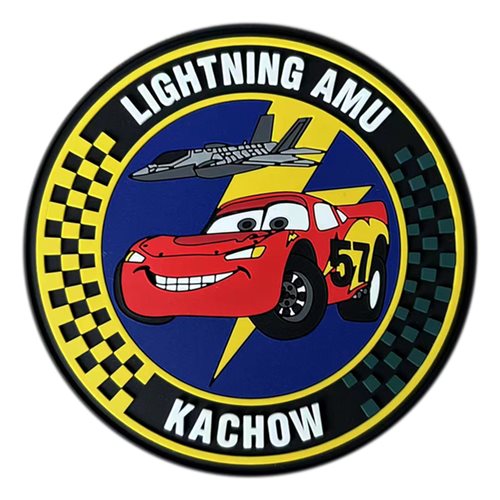 57 AMXS F-35 Kachow Lightning AMU PVC Patch