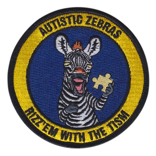 Autistic Zebras Patch