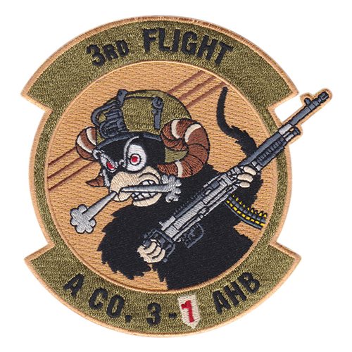 A Co 3-1 AHB 3rd Flight Patch