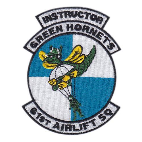61 AS Instructor Patch