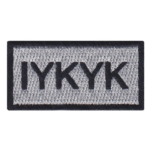 IYKYK Pencil Patch