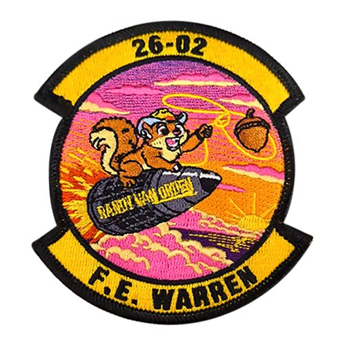 532 TRS F.E. Warren 26-02 Randy Van Orden Patch