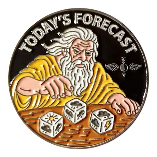 CVN-78 SGOT Norfolk Wolfpack Challenge Coin