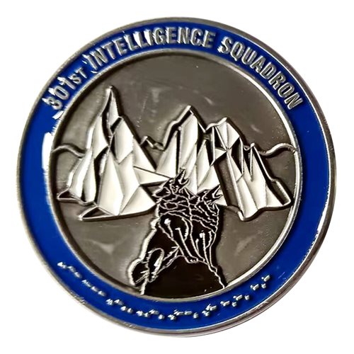 301 IS Morse Commander Challenge Coin 