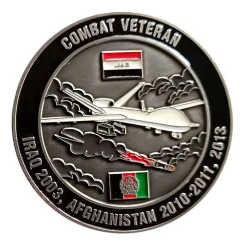 Gielbeda Combat Veteran Challenge Coin - View 2