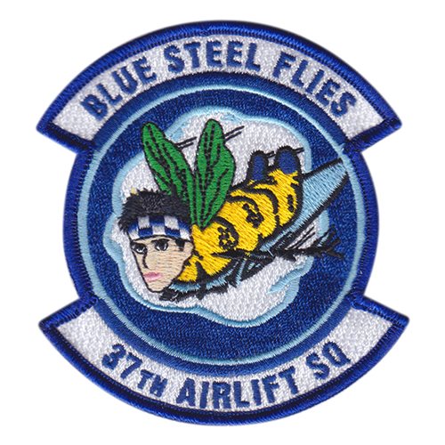 37 AS Blue Steel Flies Patch