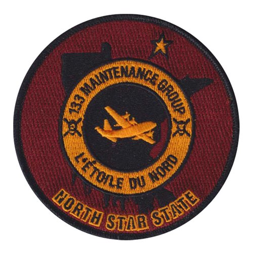 133 MXG North Star State Patch