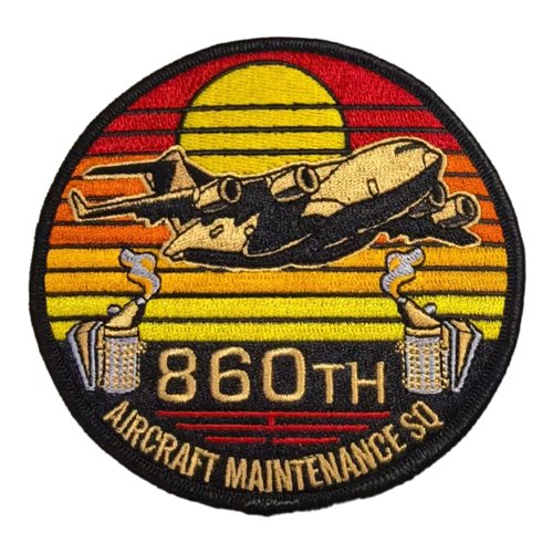 860 AMXS C-17 Globemaster Patch