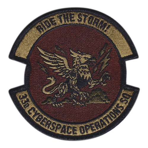 33 COS Ride The Storm Patch