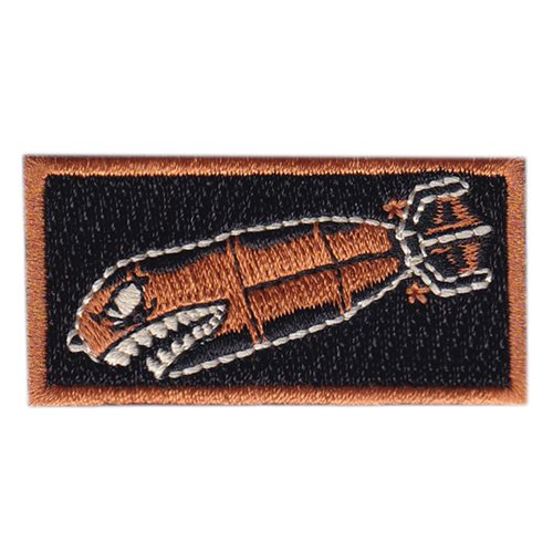 703 MUNSS Bomb Shark Pencil Patch