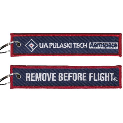 UA Pulaski Technical College Aerospace RBF Key Flag