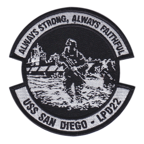 USS San Diego Landing Patch