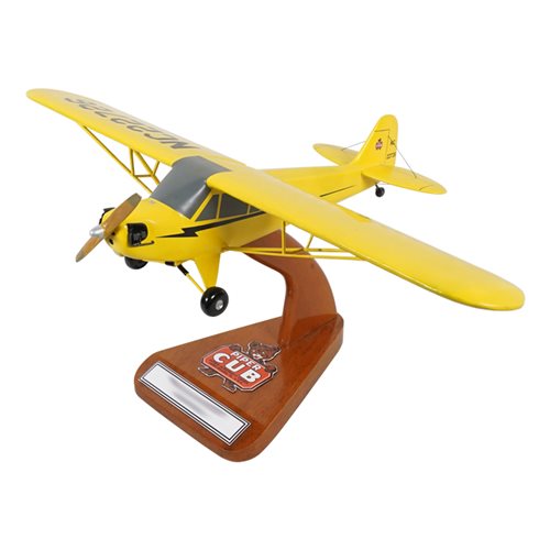 Piper J3 Cub Custom Aircraft Model