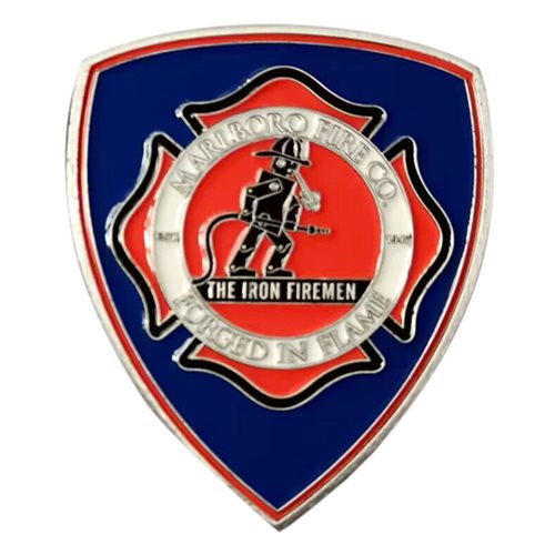 Marlboro Firefighters Association Challenge Coin - View 2