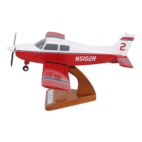 Beechcraft B19 Musketeer Sport Custom Aircraft Model - View 2