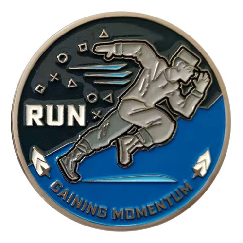 AFSVC Run Challenge Coin - View 2