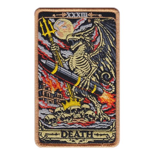 33 SOS Tarot Card Patch