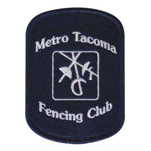 Metro Tacoma Fencing Club Patch