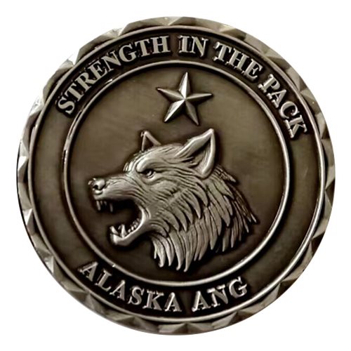 144 AS Strength in the Pack Commander Challenge Coin - View 2