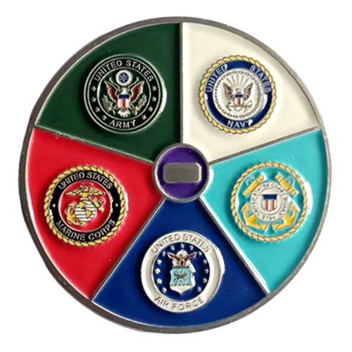 954 RSS Simul Nos Libera Challenge Coin - View 2