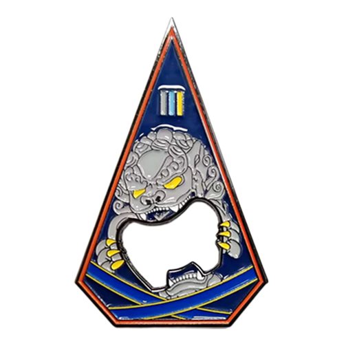 3 TES Commander Bottle Opener Challenge Coin - View 2