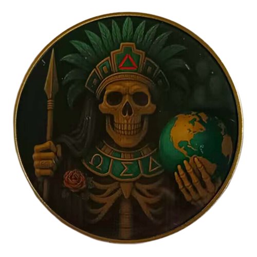 867 ATKS Fear The Thunder Challenge Coin