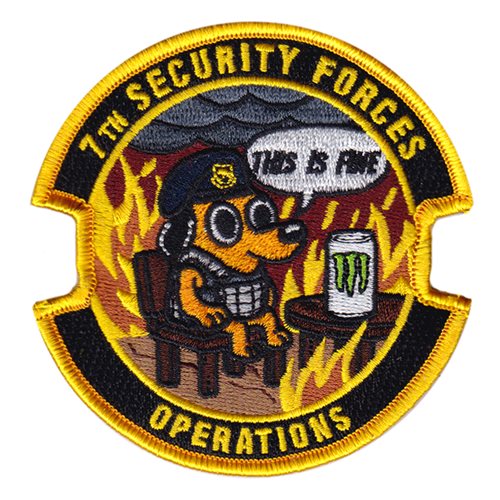 7 SFS This Is Fine Patch