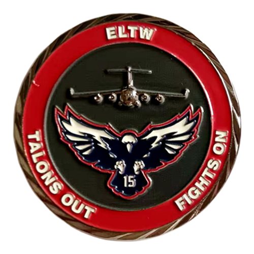 15 AS Talons Commander Challenge Coin