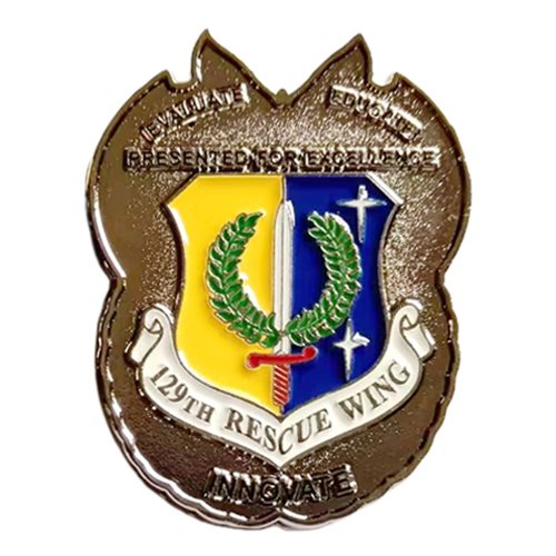 129 RQW IG Challenge Coin - View 2