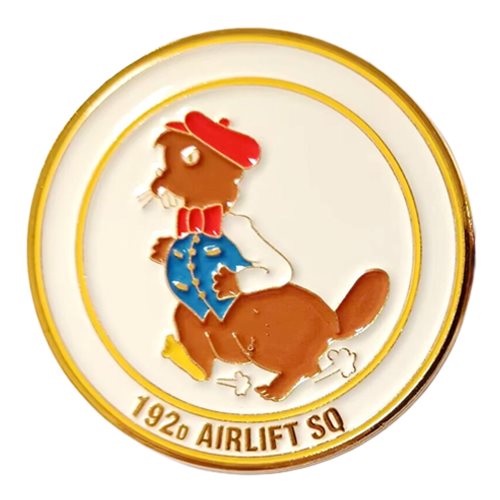 192 AS Beaver Challenge Coin