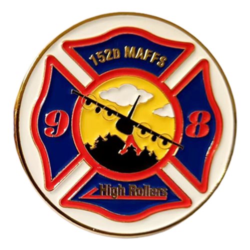 192 AS Beaver Challenge Coin - View 2