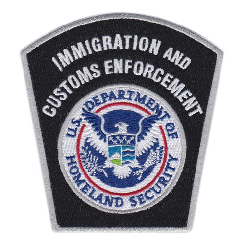 DHS ICE Red Patch