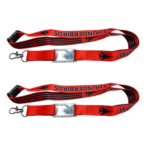 34 BS Red Lanyard