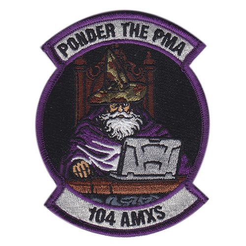 104 AMXS Ponder The PMA Morale Patch