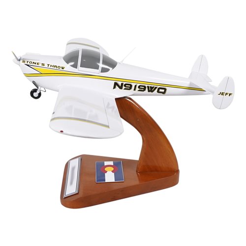 ALON A2 AirCoupe Custom Airplane Model  - View 2