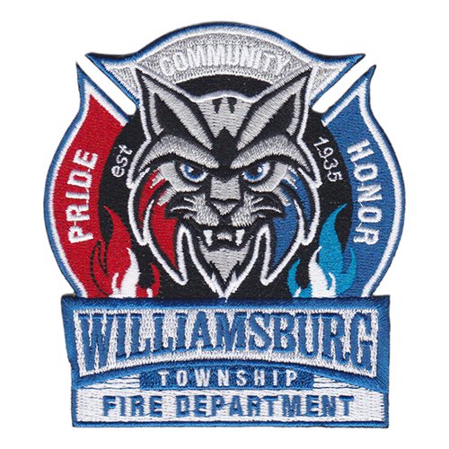 Williamsburg Township Fire Dept Patch