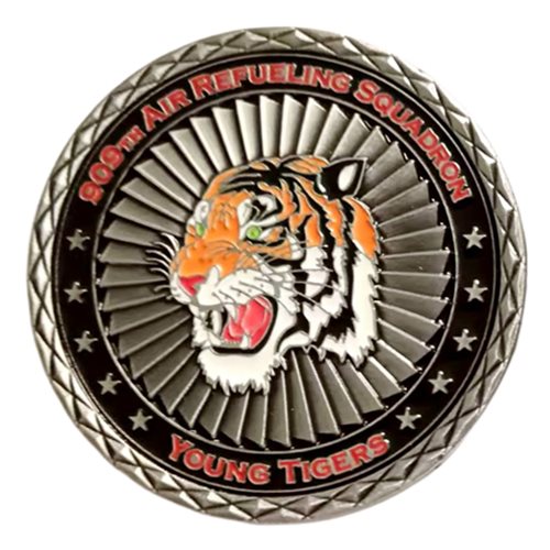 909 ARS Young Tiger Commander Challenge Coin