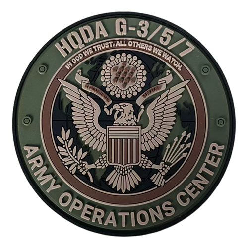 HQDA G-3-5-7 AOC Eagle PVC Patch