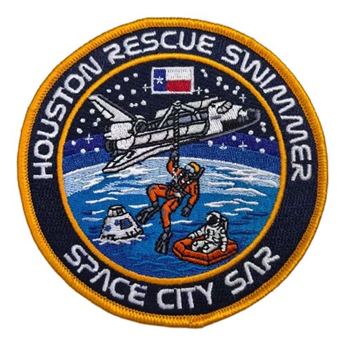 USCG Air Station Houston Rescue Swimmer Shop Patch