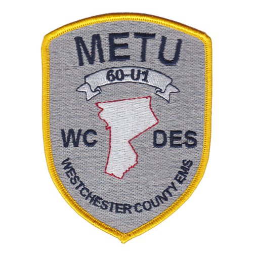 Westchester County Dept of EMS METU Patch