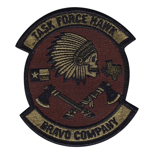Task Force Hawk Bravo Company OCP Patch