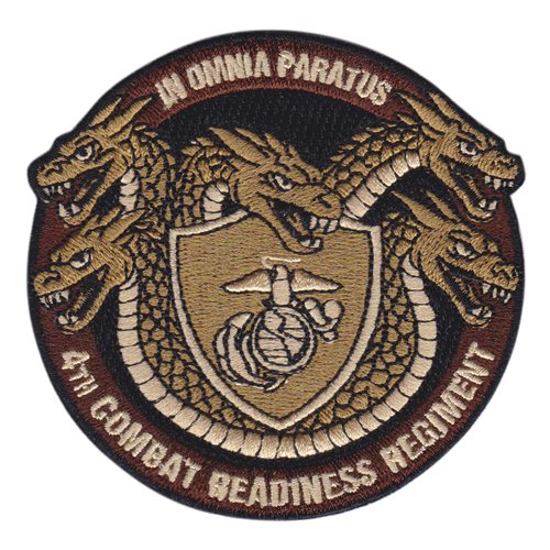 4 CRR In Omnia Paratus Tan Patch