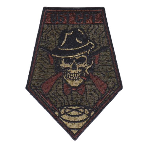 851 CPT Skull and Guns OCP Patch