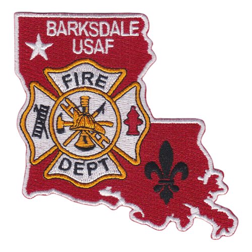 2 CES CEF Barksdale Fire Dept Patch