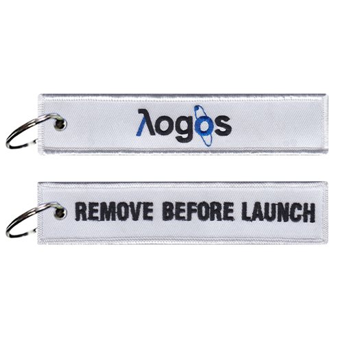Logos Space Services Inc. RBL White Key Flag