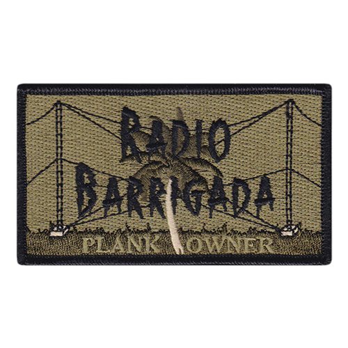 NCWDG Det Alpha Radio Barrigada Plank Owner NWU Type III Patch