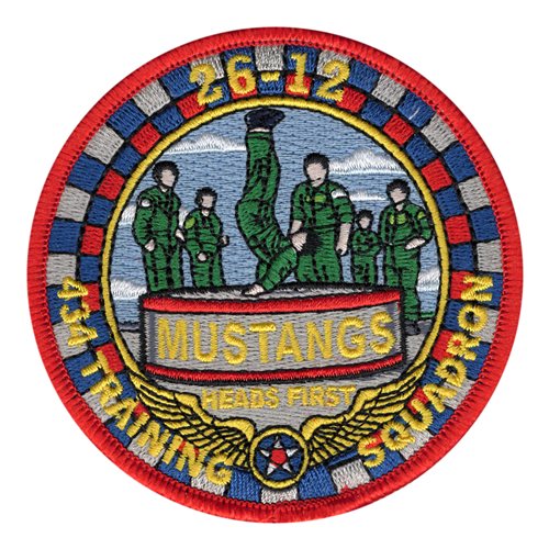 434 TRS Mustangs Patch