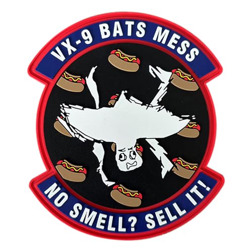 VX-9 Bats Mess PVC Patch