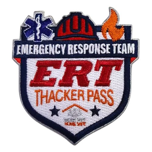Bechtel Corp Emergency Response Team Thacker Pass Project Patch