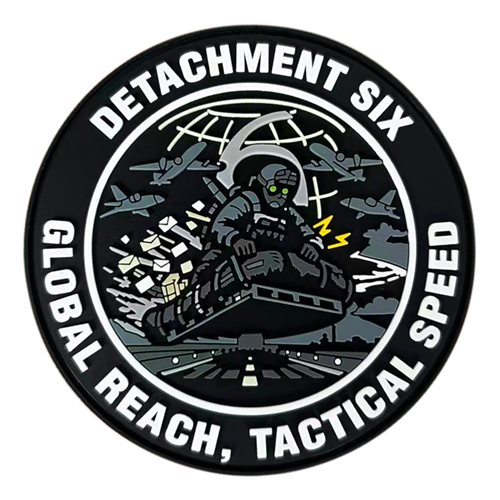 USAFE AIRPS Det 6 Global Reach Tactical Speed PVC Patch